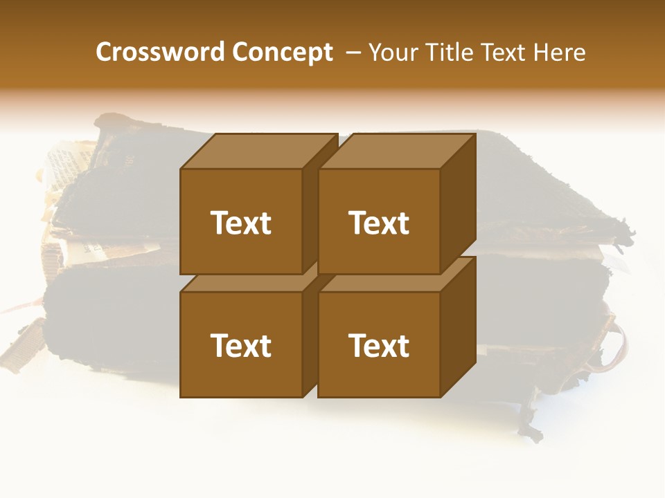 A Couple Of Black Books Sitting On Top Of Each Other PowerPoint Template