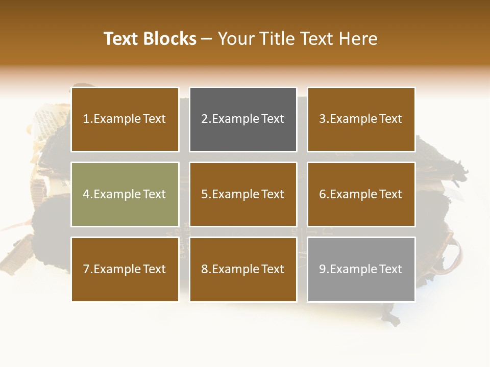 A Couple Of Black Books Sitting On Top Of Each Other PowerPoint Template