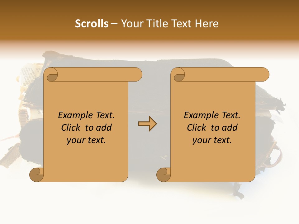 A Couple Of Black Books Sitting On Top Of Each Other PowerPoint Template
