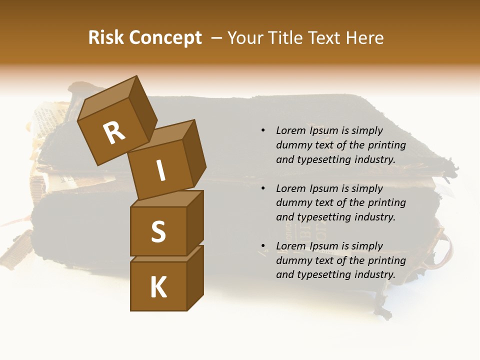 A Couple Of Black Books Sitting On Top Of Each Other PowerPoint Template