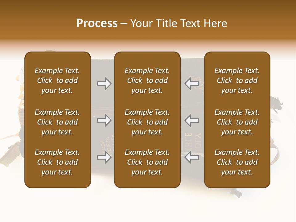 A Couple Of Black Books Sitting On Top Of Each Other PowerPoint Template