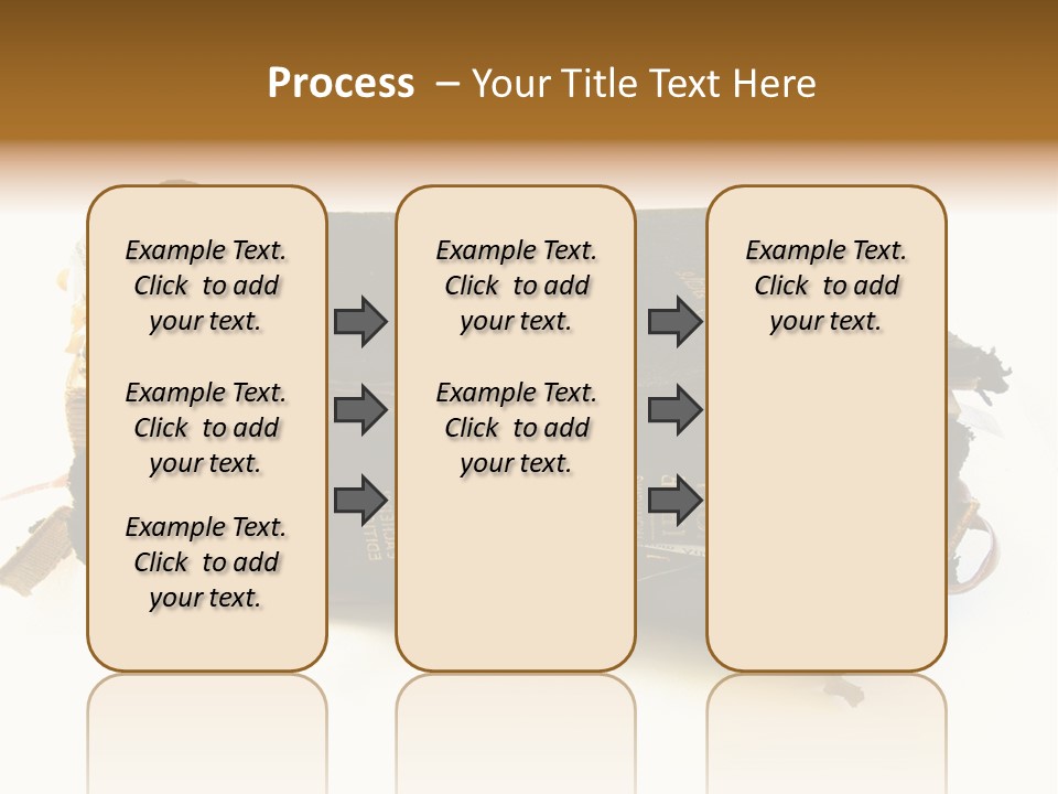 A Couple Of Black Books Sitting On Top Of Each Other PowerPoint Template