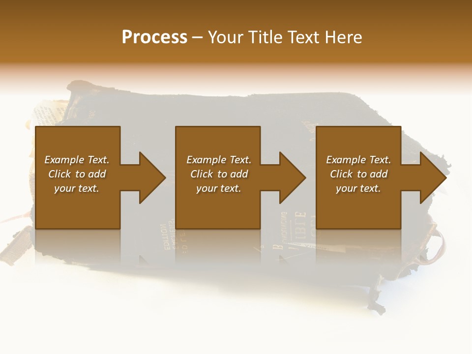 A Couple Of Black Books Sitting On Top Of Each Other PowerPoint Template