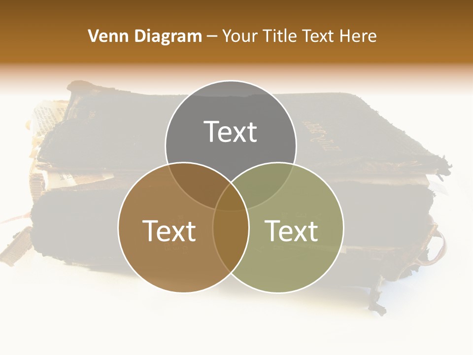 A Couple Of Black Books Sitting On Top Of Each Other PowerPoint Template