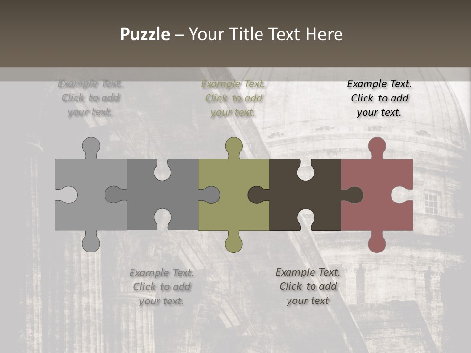 Paper Manuscript Document PowerPoint Template