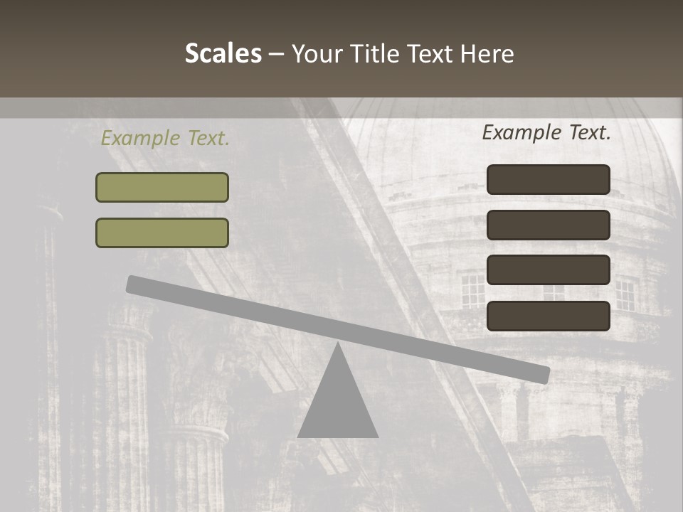Paper Manuscript Document PowerPoint Template