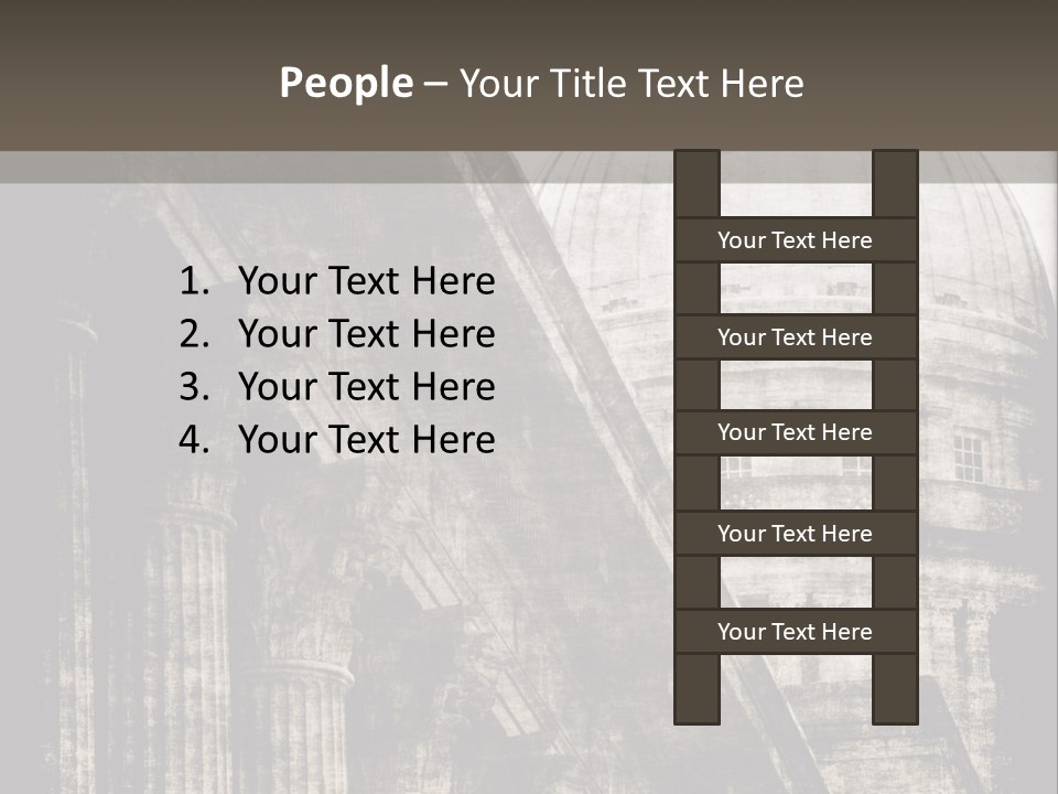 Paper Manuscript Document PowerPoint Template