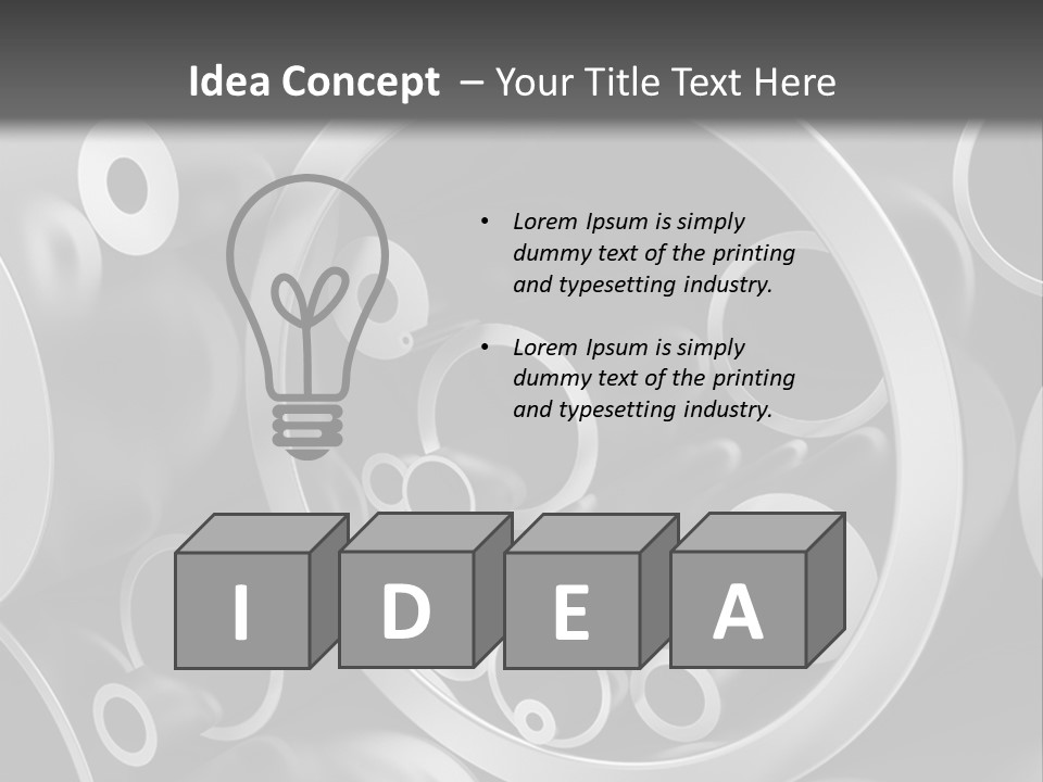 Man Close Young PowerPoint Template