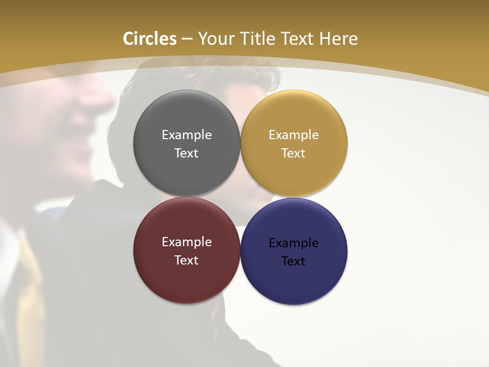 Man Close Young PowerPoint Template