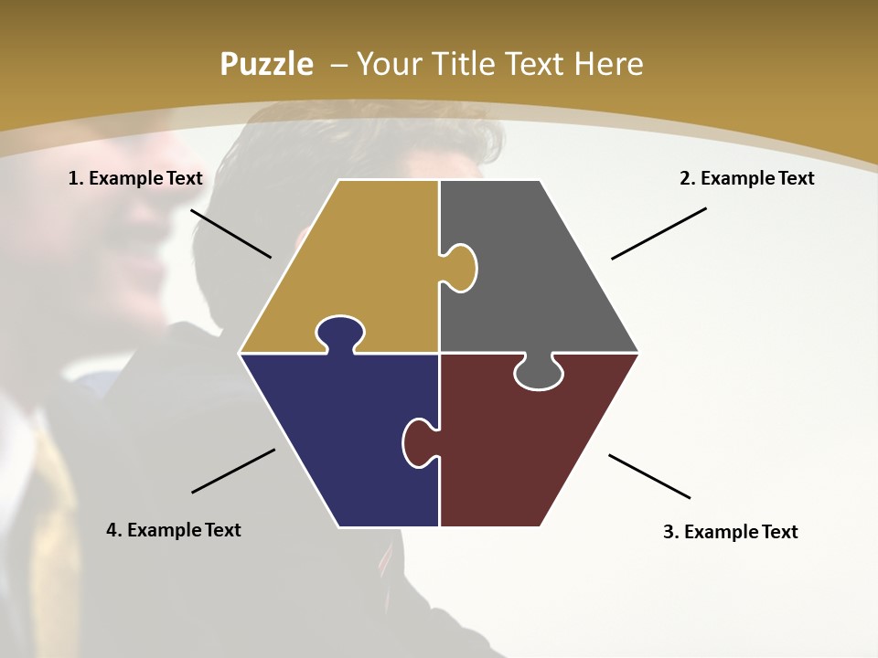 Man Close Young PowerPoint Template