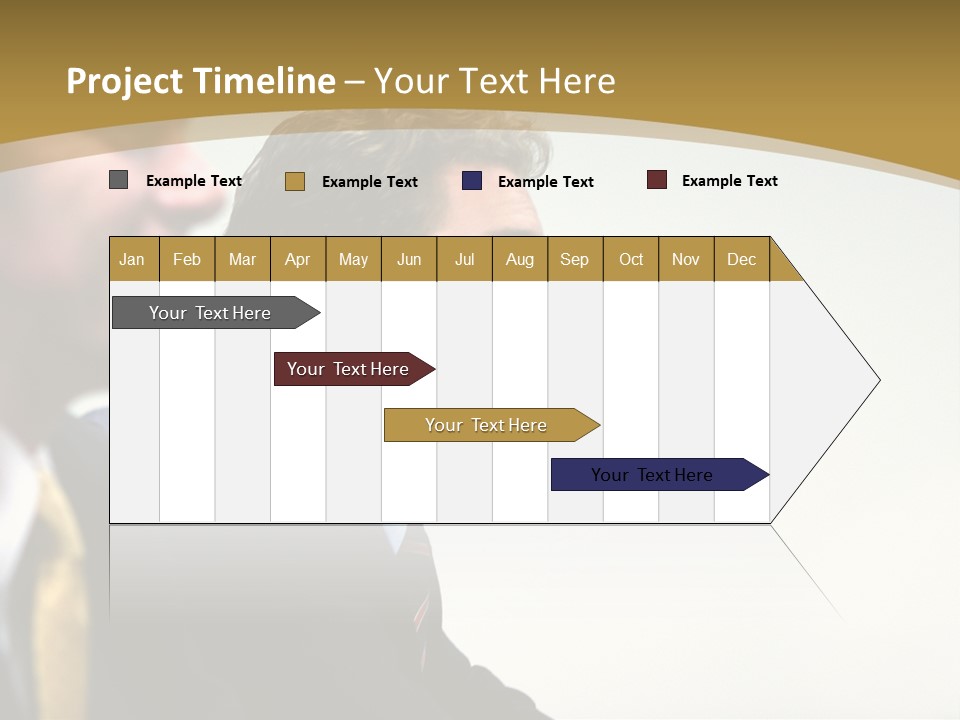 Man Close Young PowerPoint Template