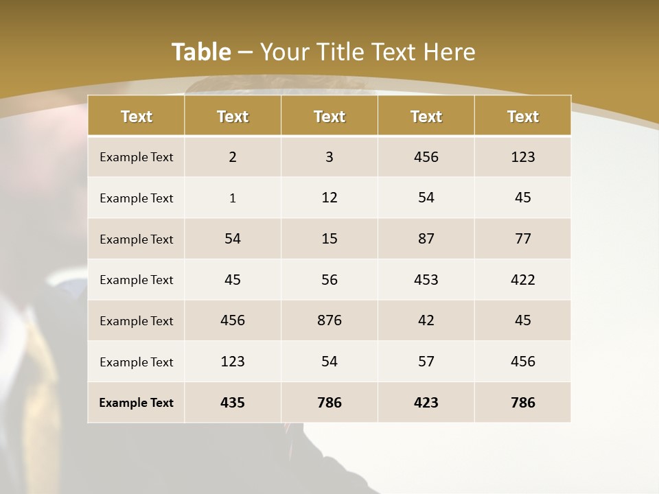 Man Close Young PowerPoint Template