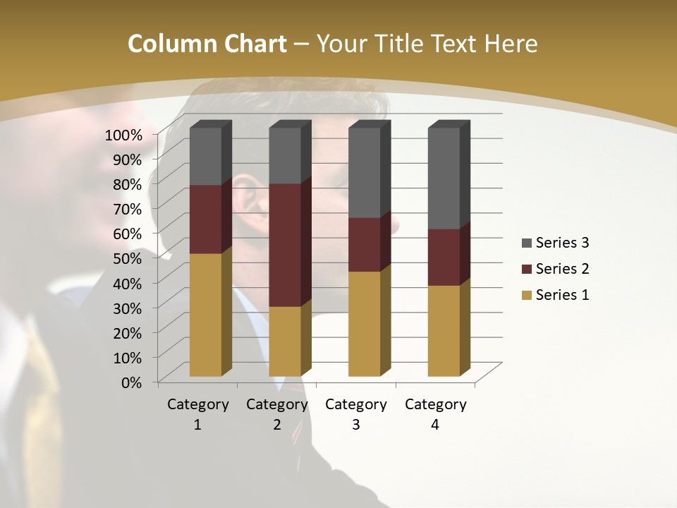 Man Close Young PowerPoint Template