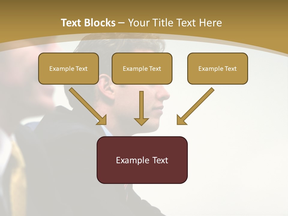 Man Close Young PowerPoint Template
