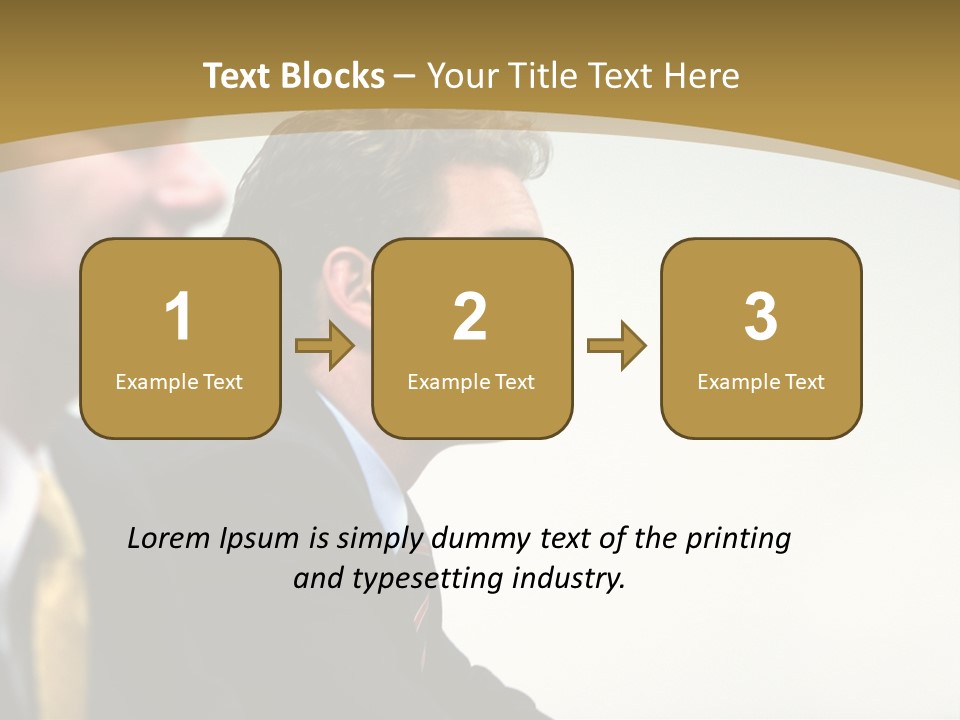 Man Close Young PowerPoint Template