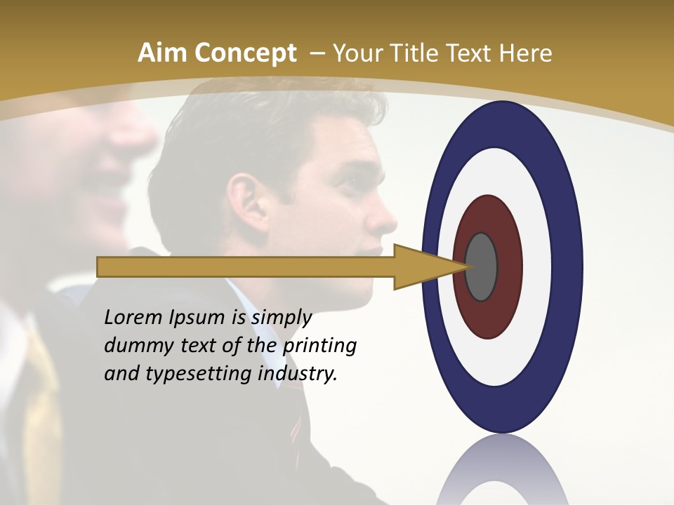 Man Close Young PowerPoint Template