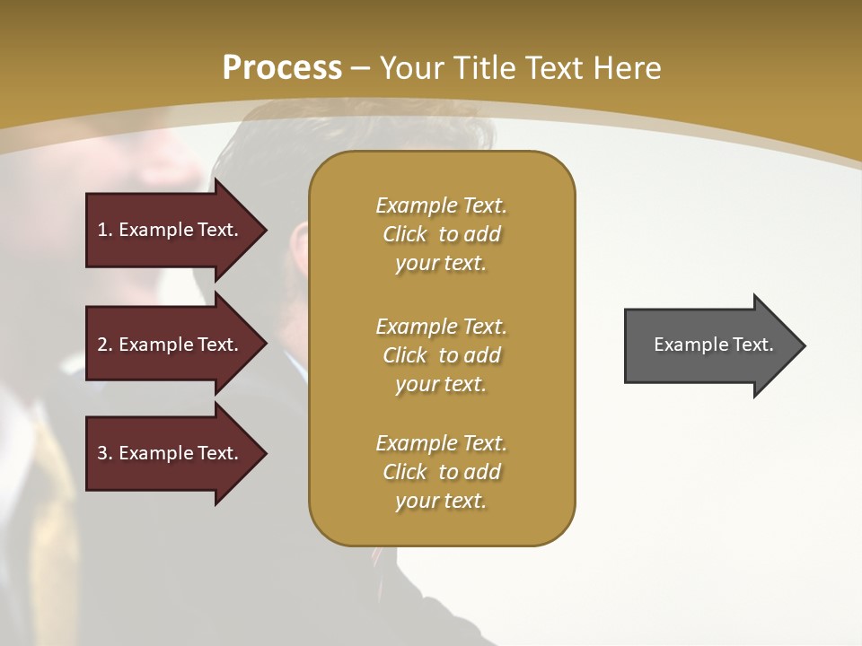 Man Close Young PowerPoint Template