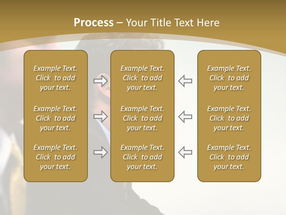 Man Close Young PowerPoint Template