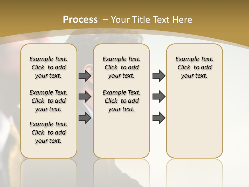 Man Close Young PowerPoint Template