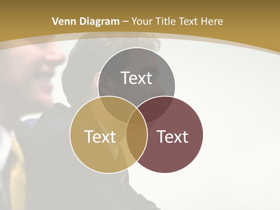 Man Close Young PowerPoint Template