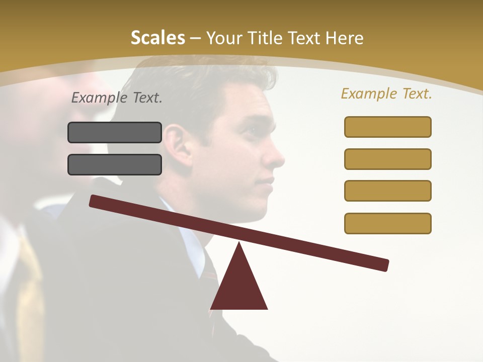Man Close Young PowerPoint Template