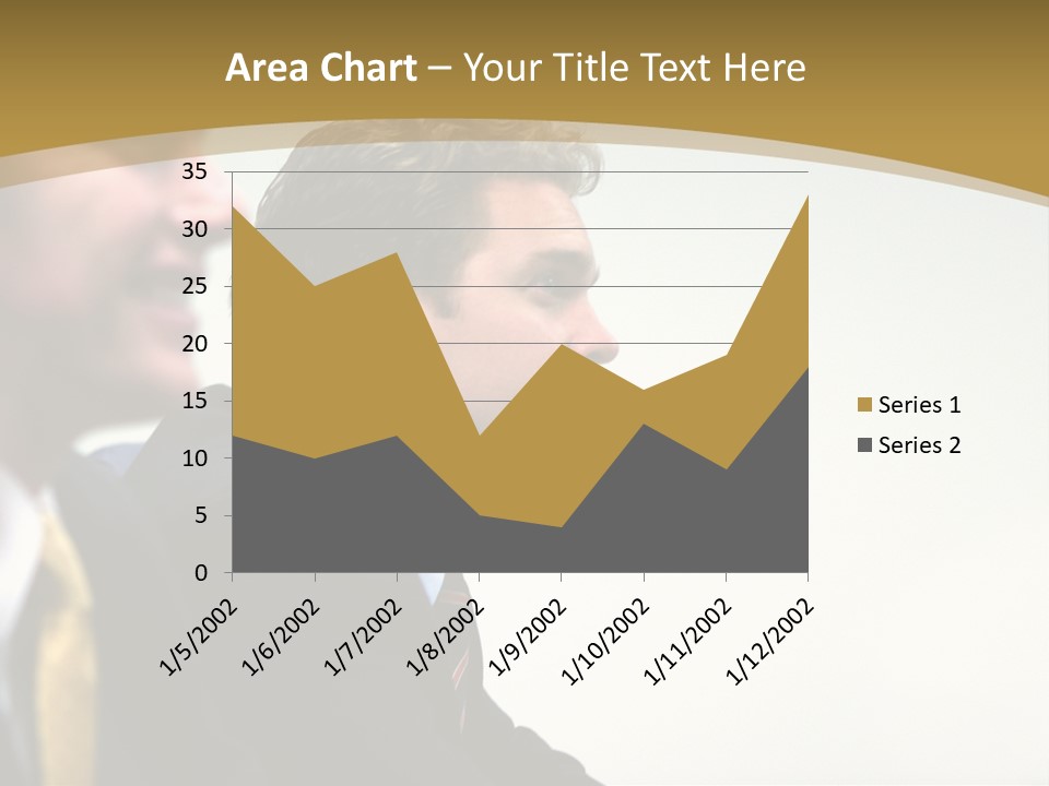 Man Close Young PowerPoint Template