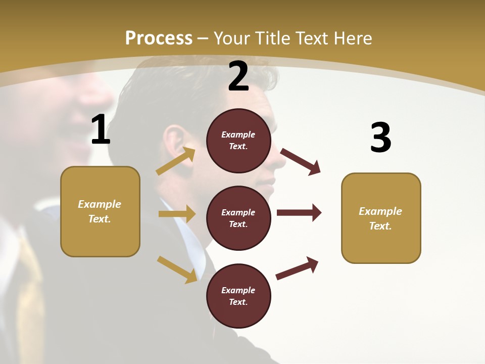 Man Close Young PowerPoint Template