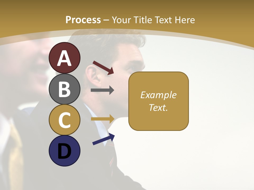 Man Close Young PowerPoint Template