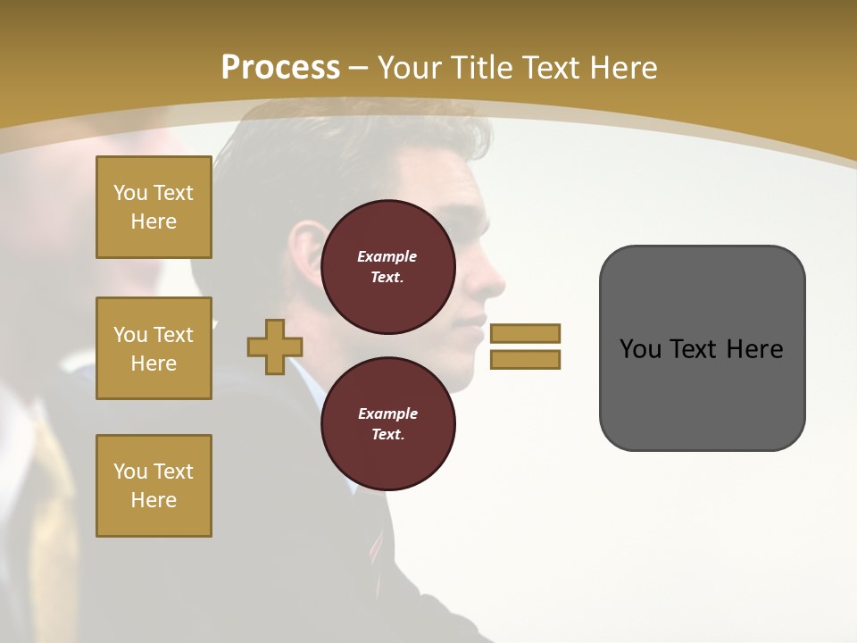 Man Close Young PowerPoint Template