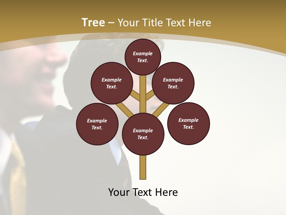 Man Close Young PowerPoint Template