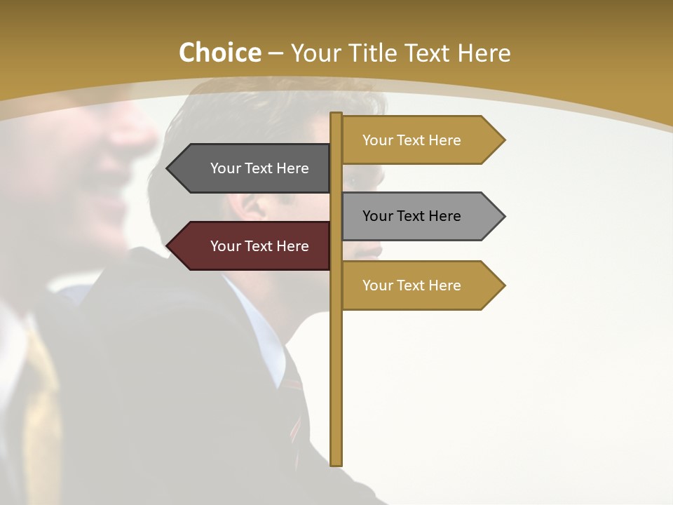 Man Close Young PowerPoint Template
