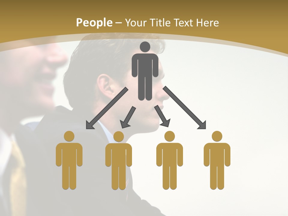 Man Close Young PowerPoint Template