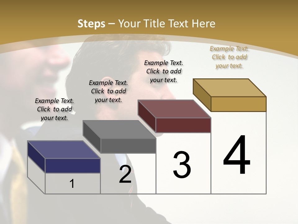 Man Close Young PowerPoint Template