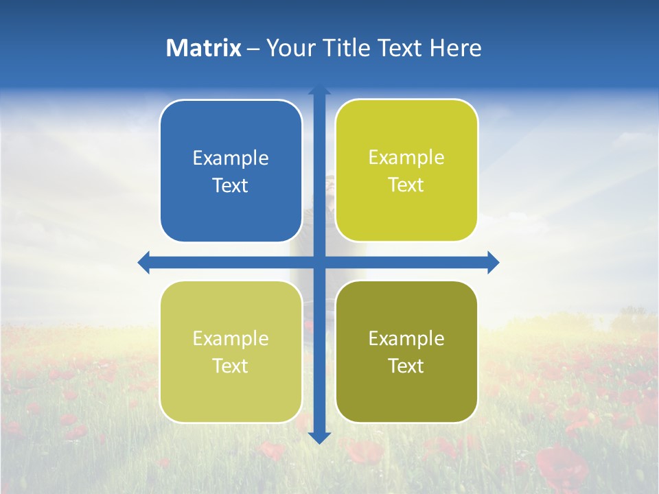 Joy Success Stand PowerPoint Template