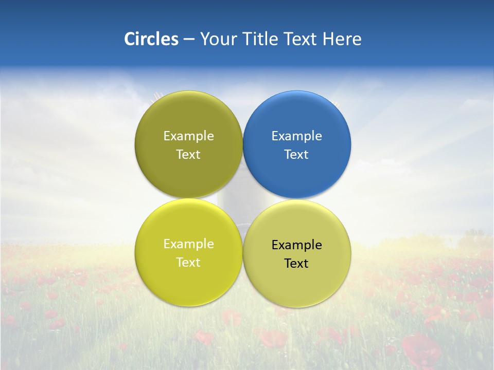 Joy Success Stand PowerPoint Template