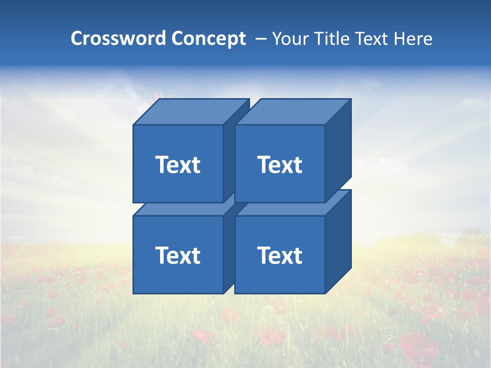 Joy Success Stand PowerPoint Template