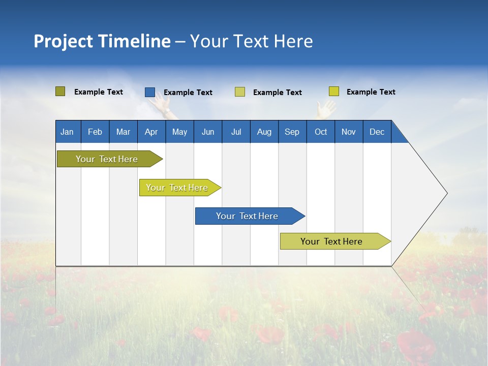 Joy Success Stand PowerPoint Template
