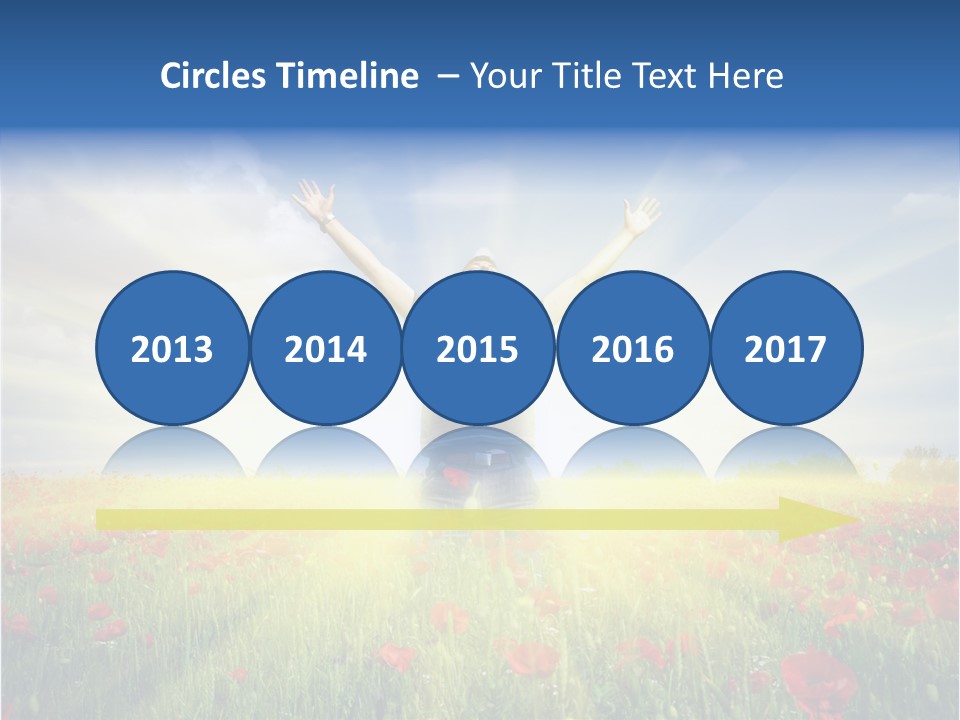 Joy Success Stand PowerPoint Template