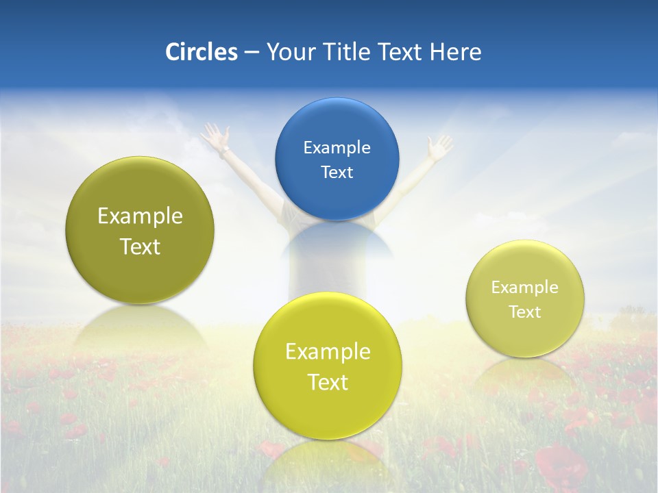 Joy Success Stand PowerPoint Template