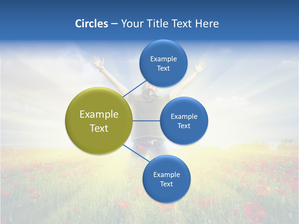 Joy Success Stand PowerPoint Template