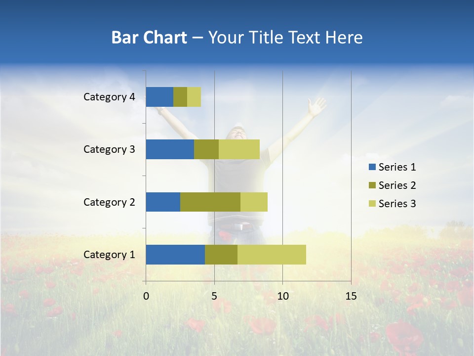 Joy Success Stand PowerPoint Template