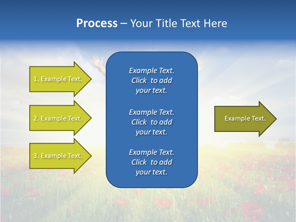 Joy Success Stand PowerPoint Template