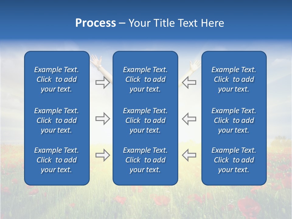 Joy Success Stand PowerPoint Template
