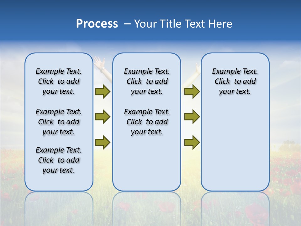 Joy Success Stand PowerPoint Template