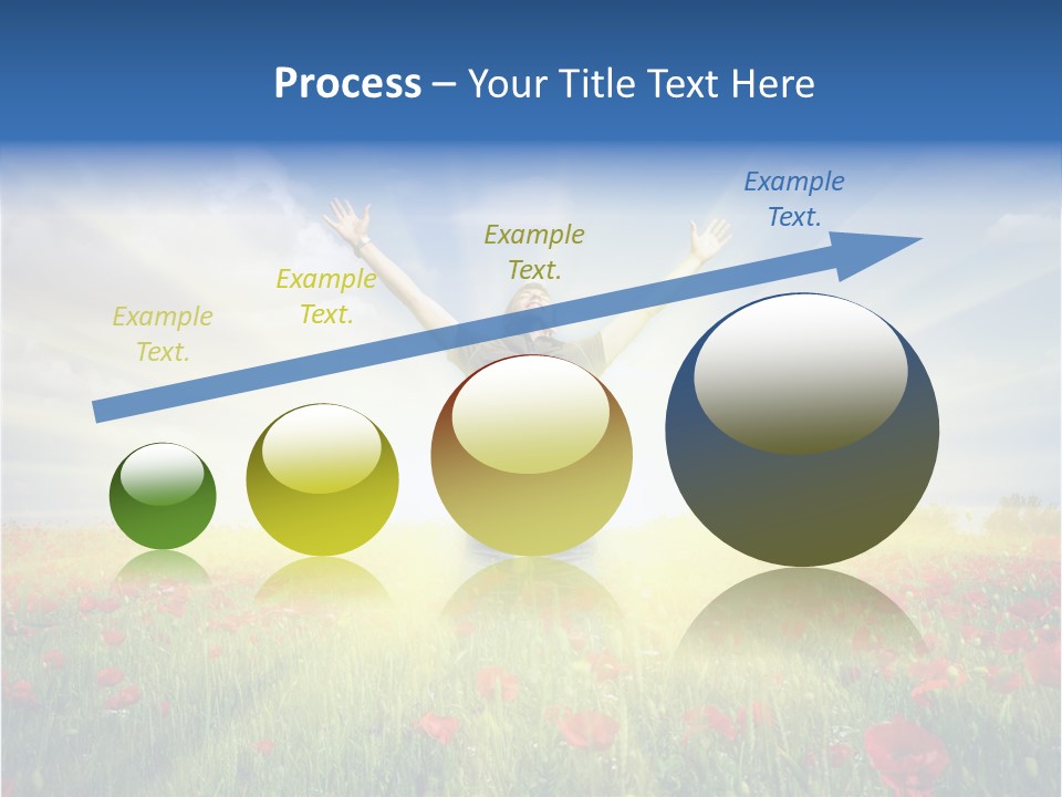Joy Success Stand PowerPoint Template