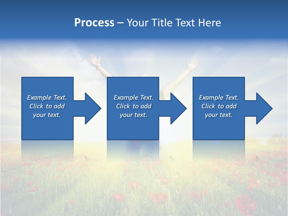 Joy Success Stand PowerPoint Template