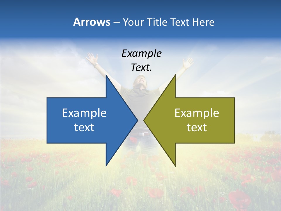 Joy Success Stand PowerPoint Template