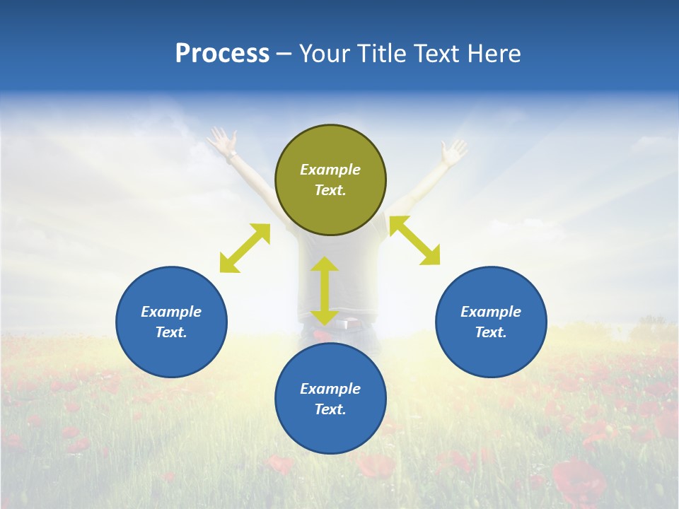 Joy Success Stand PowerPoint Template