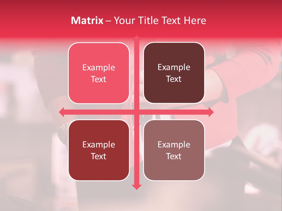 Shoplifter Retail Lady PowerPoint Template