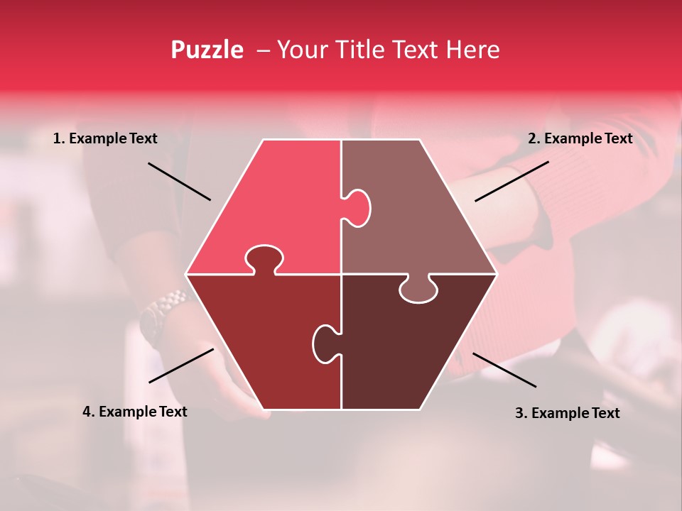 Shoplifter Retail Lady PowerPoint Template